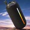 2400mAh Bluetooth Speaker LED Flashing Soundbar Portable Outdoor Sound Box Waterproof Loudspeaker Support TF Card
