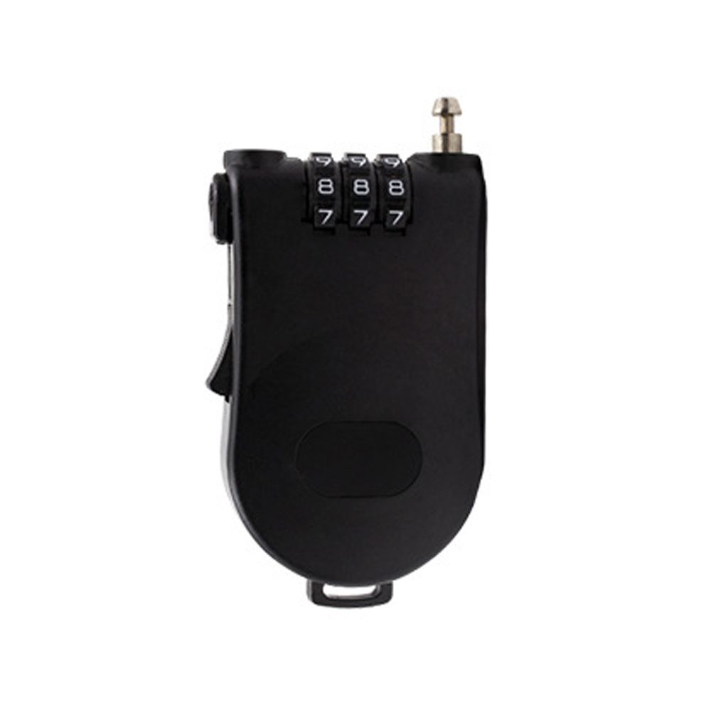 Cable Telescopic Rope Bicycle Lock Safety Motorcycle Helmet Lock Password Padlock Travel Accessories Luggage Combination Lock 4