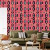 Boho Coral and Red Wallpaper for Living Room and Bedroom 50x1000