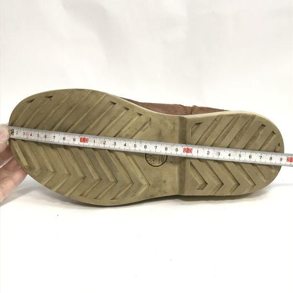 Timberland Кожаные рабочие ботинки на шнуровке с 9 отверстиями, коричневые, размер 8 (26,0 см) Мужской(ИСПОЛЬЗОВАЛ)