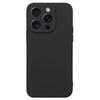 Case for iPhone 15 Pro Max, Silicone Lite, Black