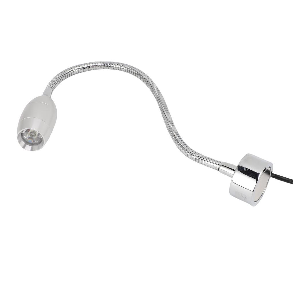 Magnetic Work Light LED Machine Light with Flexible Gooseneck Magnetic Base for Lathe Work Bench Sewing Machine Grill Industrial Lighting