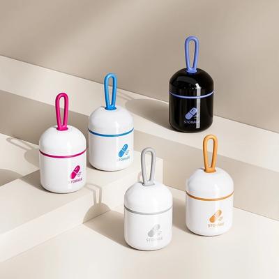 Пластиковый портативный органайзер для таблеток с ручкой, коробка для выдачи таблеток, новая коробка для хранения таблеток, хранение таблеток