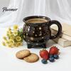 Керамическая Кружка для Чая Хэллоуин Кофе с Эргономичной Ручкой, Объем 380 мл, Форма Чайника, Оригинальный Юмористический Подарок для Нее Кружка, Для Горячих И Холодных Напитков