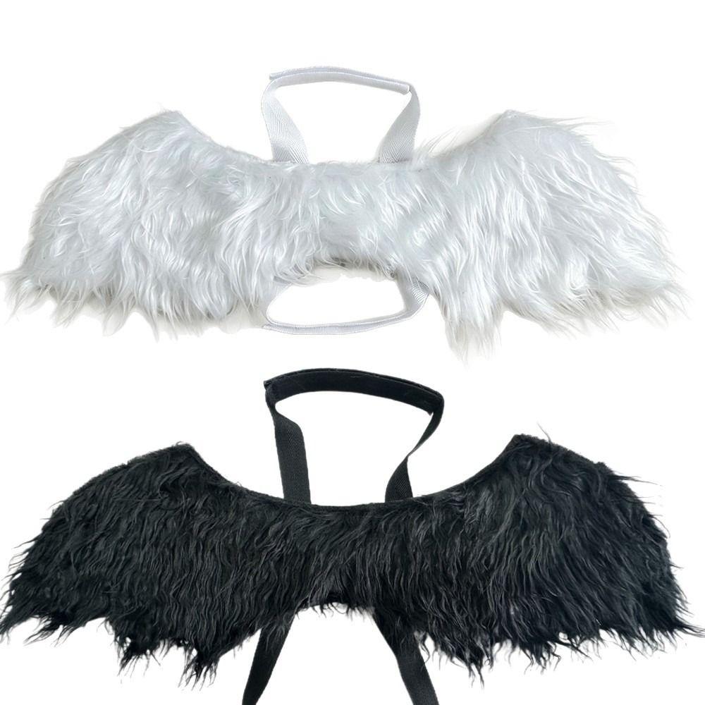 Adjustable Straps Dog Wing Clothing Back Worn PET Wings Premium Dog Costume Wings Christmas