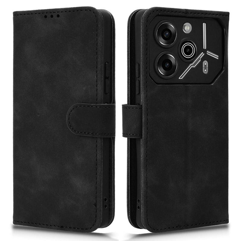 Для TECNO Pova 6 Pro 5G Чехол Текстура, приятная на ощупь Складная подставка Чехол для телефона