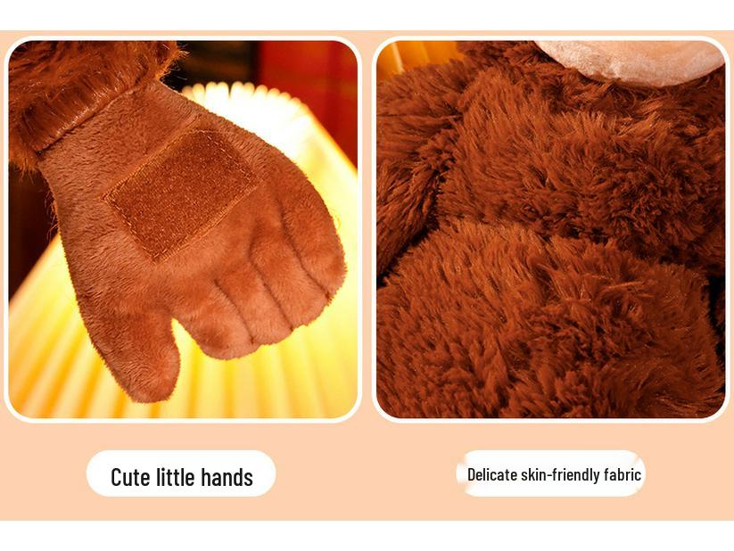 Long-Armed Gorilla Plush Toy: Creative Curtain Tieback and Hanging Monkey Doll