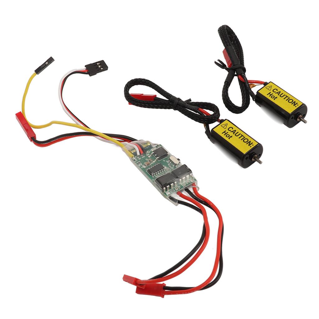 Electric Speed Controllers Dual Way Bidirectional 10A ESC Speed Control for RC Model Ship Tank