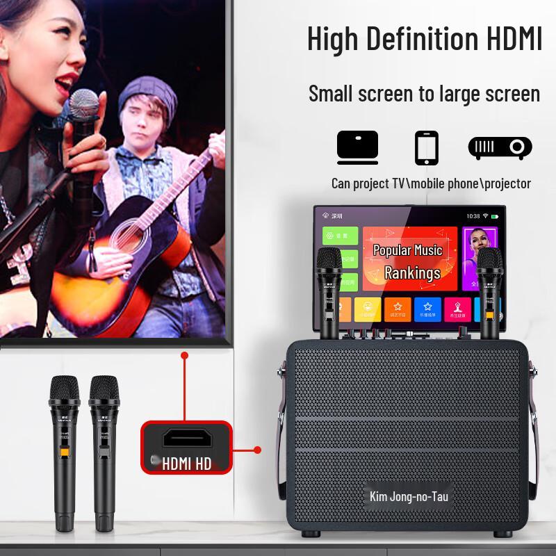 Jinzheng Portable All-in-One KTV Karaoke System