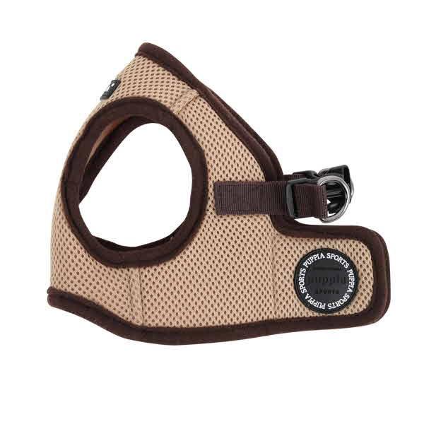 Шлейка-жилет с мягким жилетом для щенков AH305 B Style, бежевый