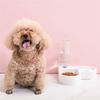AD23-1 PCS Corner Dog Bowl Pet Automatic Feeder Dog Drinking Bowl Capacity Dispenser Pet For Dog Water Drinking Feeding