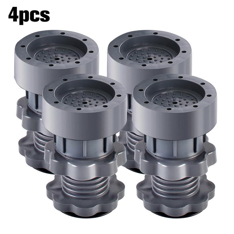 4шт. Подставка для ног стиральной машины, нескользящая, поддерживающая, амортизаторы, усиленный кронштейн, шумопоглощающая, амортизирующая накладка