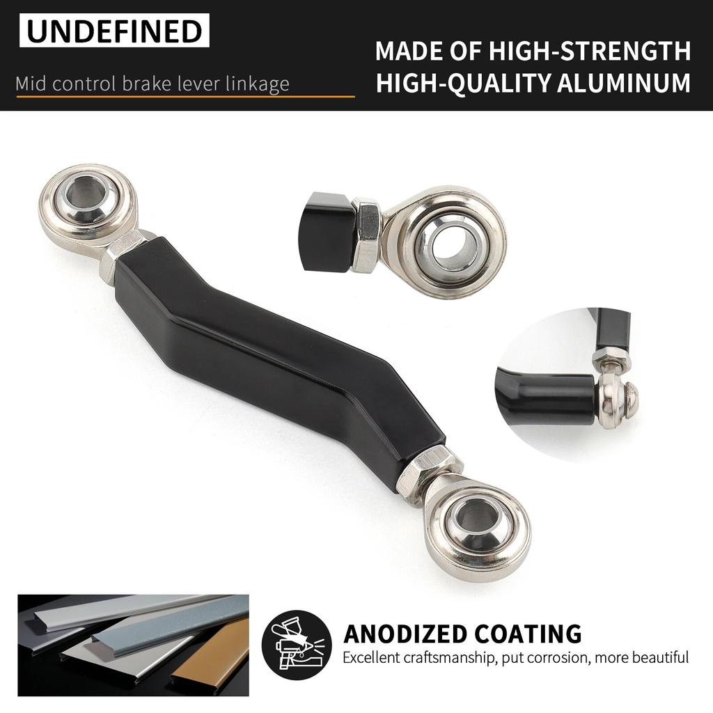Motorcycle Brake Arm Lever Pushrod Linkage Mid Controls for Harley Softail Street Bob Low Rider S Standard FXST 2018-2023