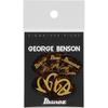 Ibanez George Benson Signature Picks 6-Pack Shell Brown Teardrop Guitar Accessories