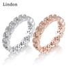 Классическое кольцо Lindon из медного сплава с цирконием, женские ювелирные изделия, свадебный подарок для вечеринки