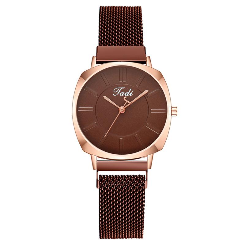 Модные женские часы женские часы магнитный ремешок кварцевые часы женские часы