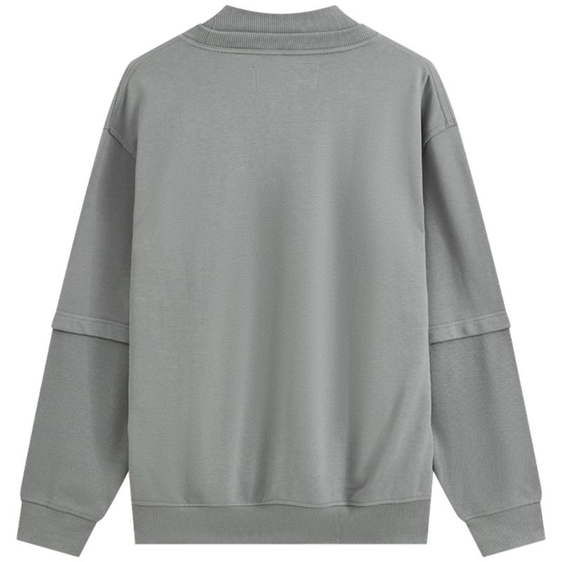 Calvin Klein Minimalist Letter Logo Sweatshirt Men Tops Gray J322893PN6