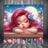 Disney Мультяшная 5D Алмазная Живопись Полная Алмазов DIY Алмазная Живопись, Наносимая Вручную Серия «Принцесса» Декоративный Набор для Живописи