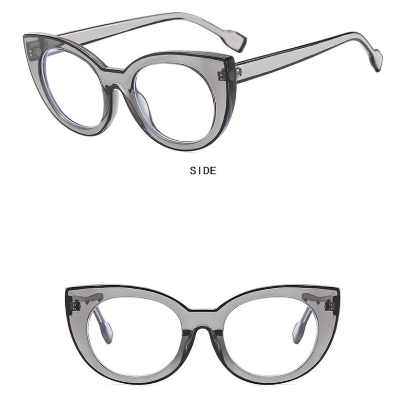 Женские плоские очки, очки с защитой от синего света, модная оправа для очков