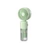Portable Humidifier Fan Mini Handheld Mist Fan Portable USB Rechargeable Handheld Fan with Humidifier Mini Water Spray Hand Fan