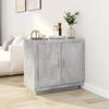 VidaXL Buffet Concrete Grey 80x40x75 Cm Engineered Wood 811821
