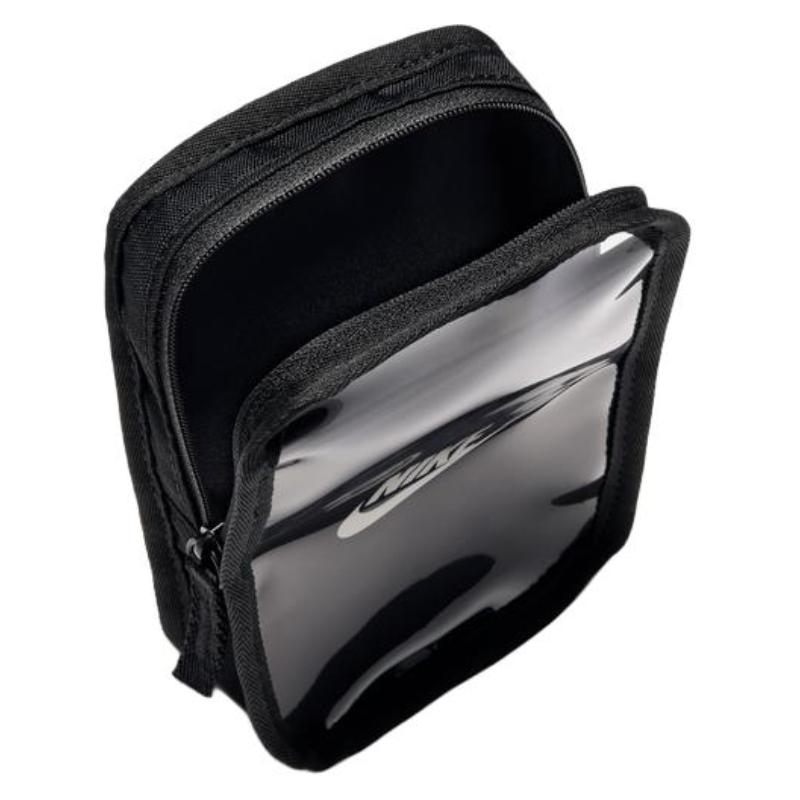 Nike Клуб Полиэстер Полиуретан На одно плечо Кроссбоди Чехол для мобильного телефона Обычный Унисекс Черный Повседневный HF3595-091