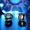 Sace Gems Classic Purple 3A Zircon Earrings for Women Wedding Party Gifts