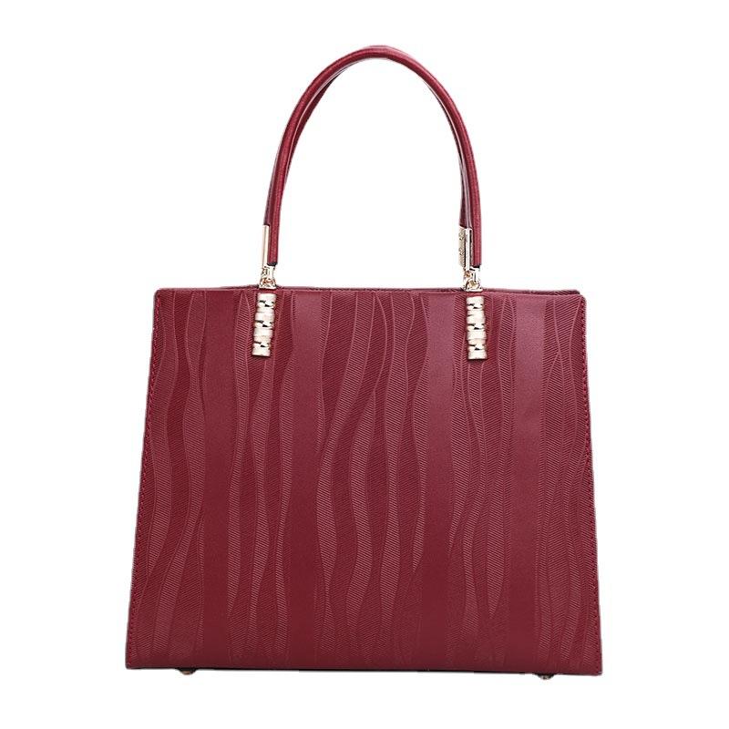 Женская новая модная и универсальная сумка из коровьей кожи для мам, большая вместимость, сумка для мам, сумка-сумка с диагональным креплением на плечо