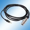 10FT 3 Pin XLR Connector Female To 18" 3.5mm Male Stereo Jack Microphone O Cord Cable