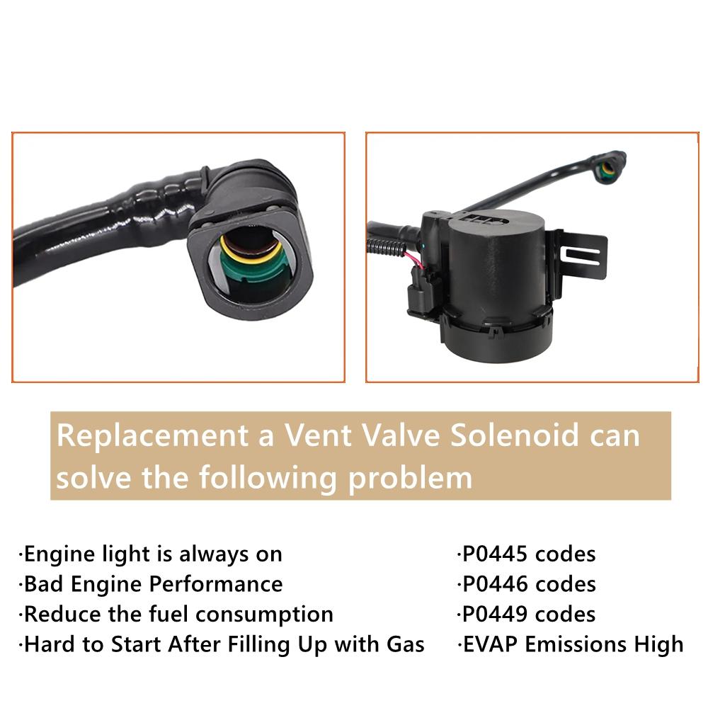 Электромагнитный клапан вентиляции адсорбера 911-070 для 2004-2012 Chevy Colorado GMC Canyon замена 10386359 25948082 20907779