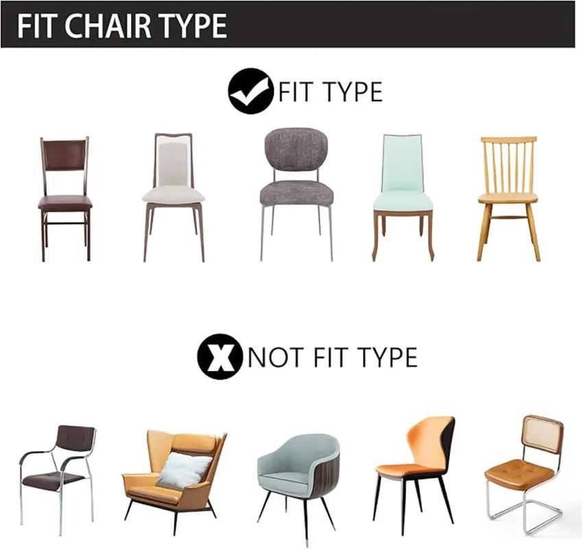 1-6pcs Thick High Elastic Stretch Chair Cover Wedding Spandex Pleated Skirt Chair Slipcovers For Birthday Party Banquet Decor