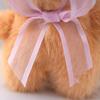 Cute Cartoon Plush Bear And Bunny Keychain Fluffy Doll Pendant For Bags And Keys