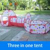 IMBABY 3 In 1 Baby Playpen For Children Indoor Toddler Foldable Playground Portable Infant Play Yard Tent Tunnel Without Ball