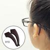 10 Pairs Anti Slip Eyeglass Grip for Kids and Adults Black