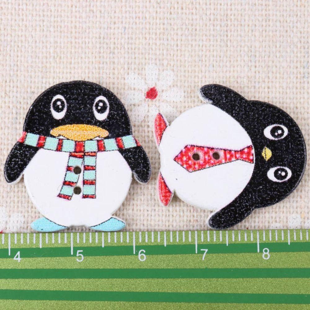 DIY Penguin Design Sewing Handwork Decor Apparel Sewing Crafts Sewing Accessories Buttons