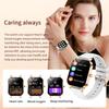 2025 New Fashion Women Smartwatch AMOLED HD Screen Heart Rate Blood Oxygen Monitoring BT Call Sports Smartwatch Woman for IOS Android