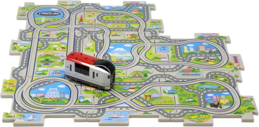 Masudaya Corporation Panel World Бегущий Narita Express Игрушечный Транспорт Поезд Возраст 3 года и старше 480-1737