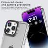 Luxury Crystal HD Transparent Hard Acrylic Armor Phone Case for IPhone 15 14 13 12 11 Pro Max Soft Bumper Shockproof Back Cover