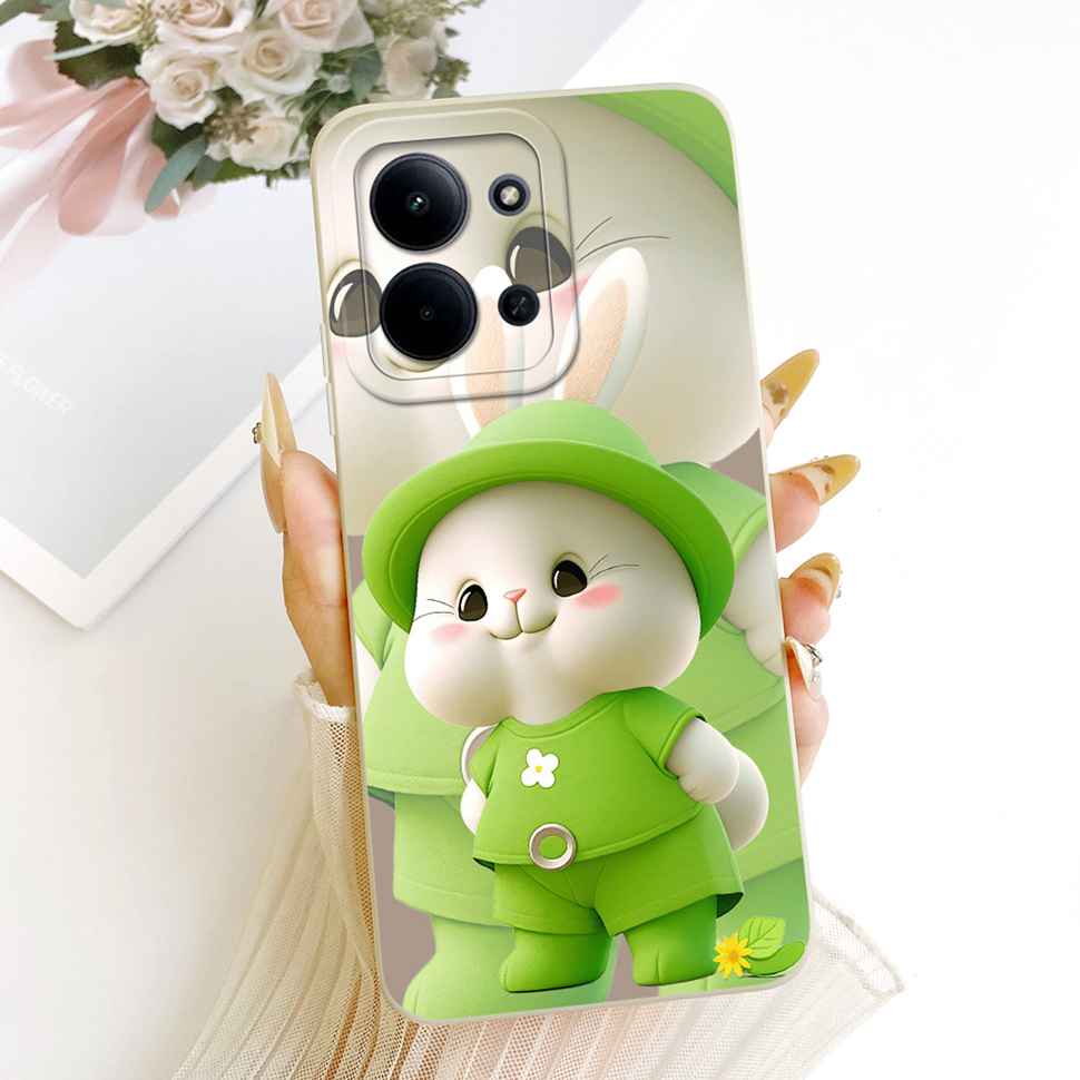 Для Xiaomi Redmi 15C 4G Чехол Милый Чехол с Рисунком Цветов для Пары Чехол для Телефона Для Xiaomi Redmi 15C Redmi15C 4G 5G Задняя Крышка Capa