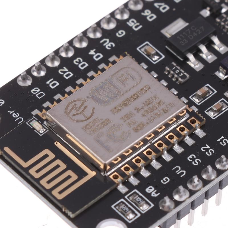 Плата разработки NodeMCU Lua V2.1 ESP8266 ESP-12F Wi-Fi, Micro USB- CH340, с кнопкой Flash и кнопкой Reset