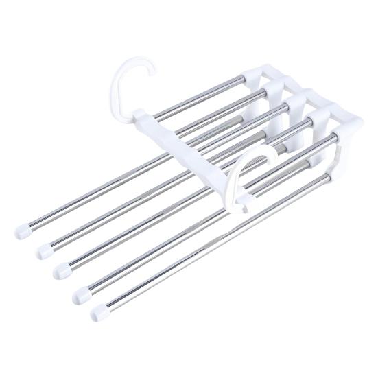 Вешалка для брюк с вращающимся крючком. Прочная несущая телескопическая складная многофункциональная вешалка для брюк. Вешалка для брюк.