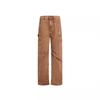 Retro Multi-Pocket Loose Casual Cargo Straight-Leg Jeans