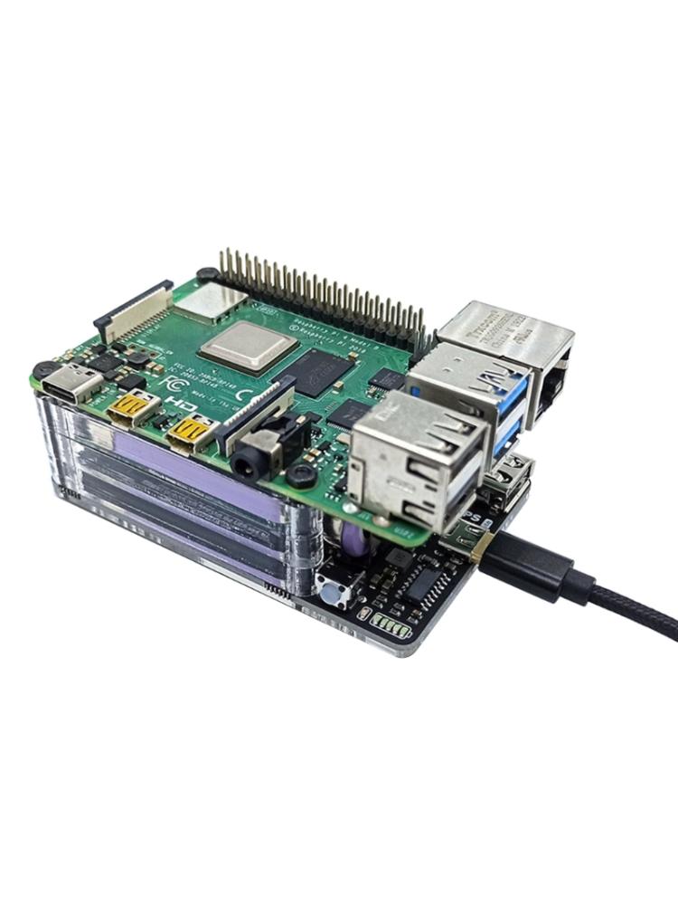UPS18650 Модуль питания для Raspberry Pi с чипом часов реального времени и выходом 5 В