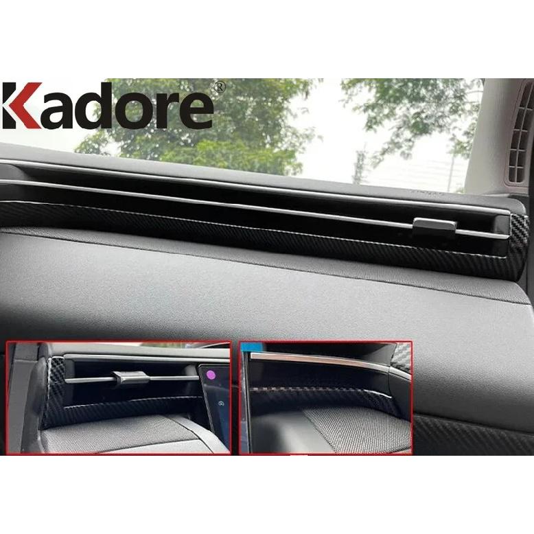 Накладка на вентиляционное отверстие бокового кондиционера для Hyundai Tucson NX4 2024, аксессуары для интерьера из углеродного волокна