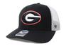 47 Brand 47 TRUCKER Кепка-сетка, NCAA Колледж, Университет Джорджии