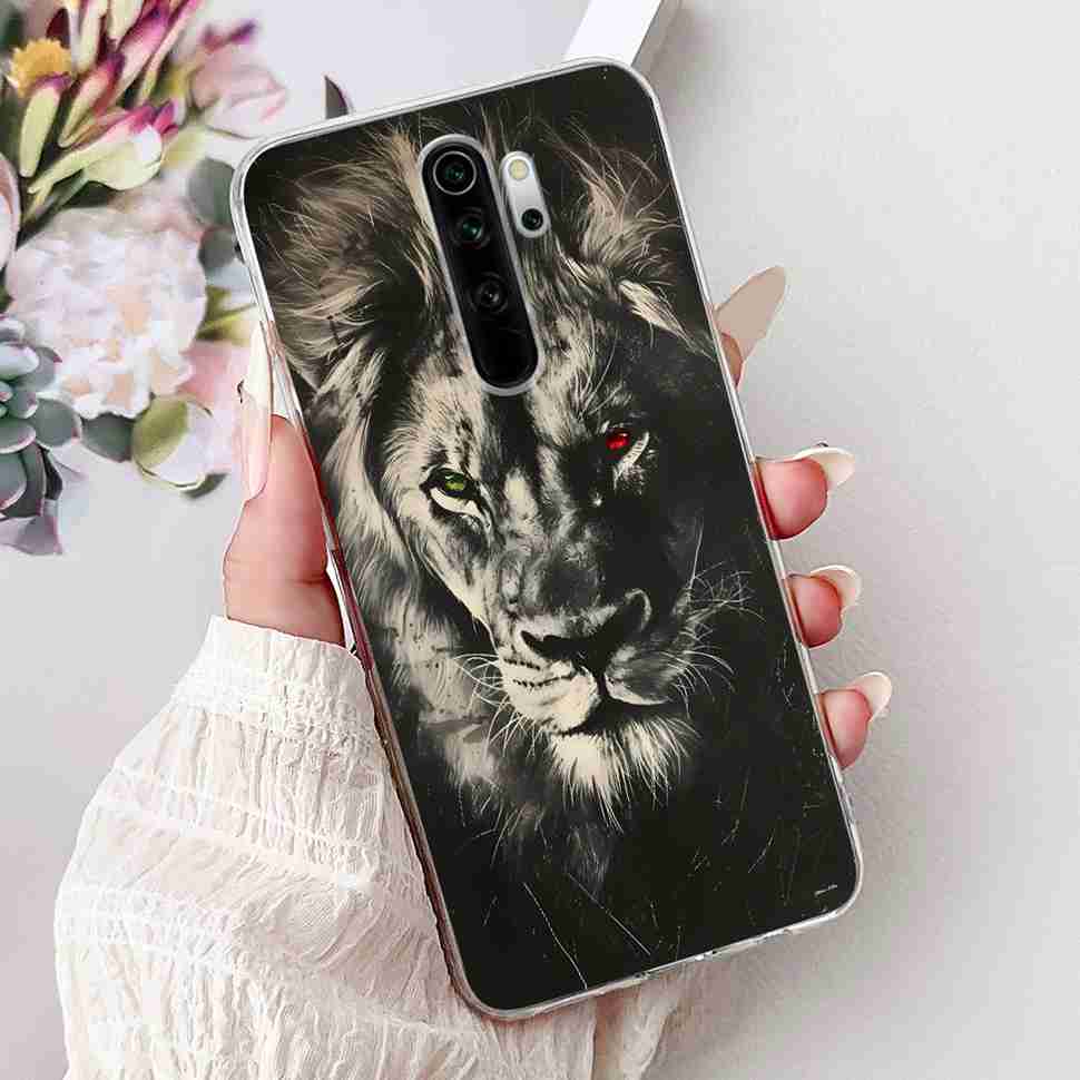 For Xiaomi Redmi Note 8 Pro 6.53" Case Luxury Flower Bow Soft Silicone TPU Cover For Redmi Note8 Pro note 8pro Shockproof Shell