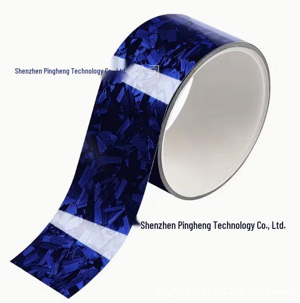 5-метровая глянцевая золотая цветочная наклейка из углеродного волокна для автомобиля на порог и зеркало заднего вида (5cmx5m)