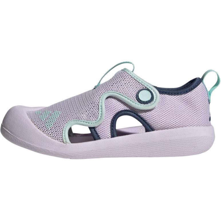 Adidas Altaventure 3.0 Comfortable Versatile Anti-Kick Durable Low-Top Kids Sandals Kids Sandals Light-Purple JQ2283