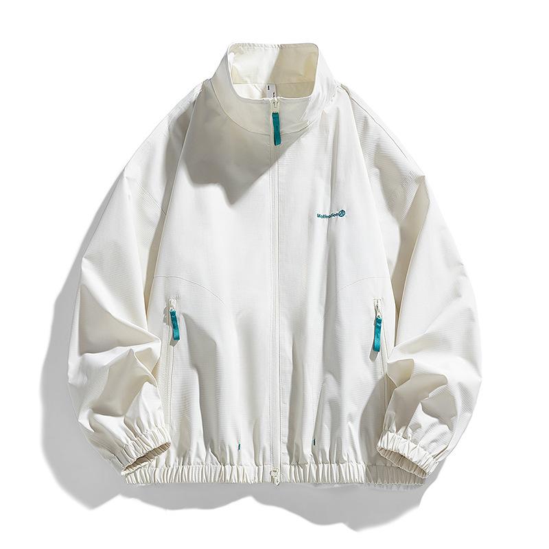 Camouflage Hong Kong Style Jacket for Men's Spring and Autumn Versatile Lapel Jacket