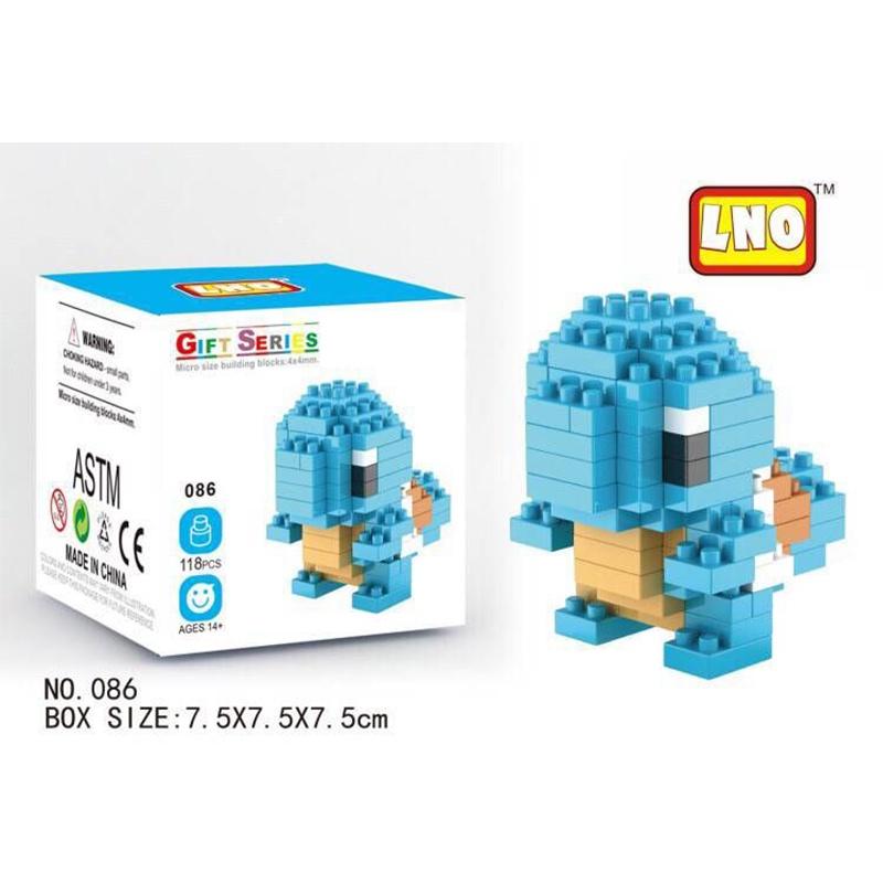 Nano Block Diamond Mini Building Blocks Toys Pocket Monster Tv Version